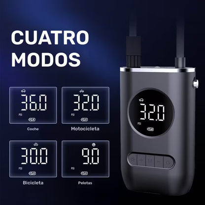 Mini Compresor Digital Bomba de Aire Portátil de 50W