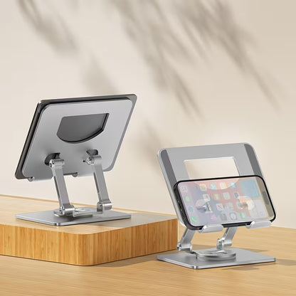 Holder Metálico Giratorio 360° Soporte Ajustable y Plegable para Tablets