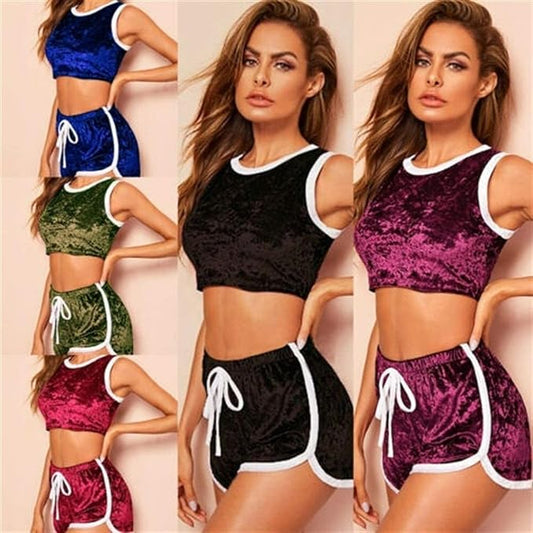 Conjunto deportivo Top y Short ropa cómoda