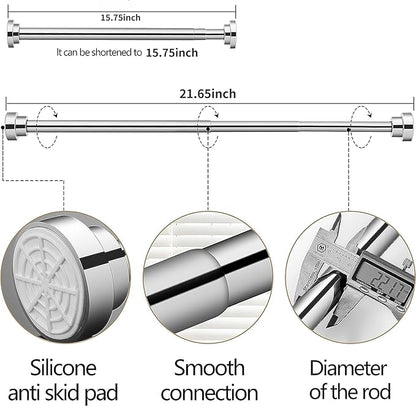 Tubo Expandible Multifuncional Almohadilla De Goma 128CM
