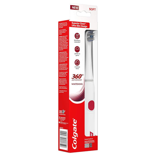 Cepillo Dental Colgate, 360 Advanced Sonic 360 Incluye 2 Repuestos