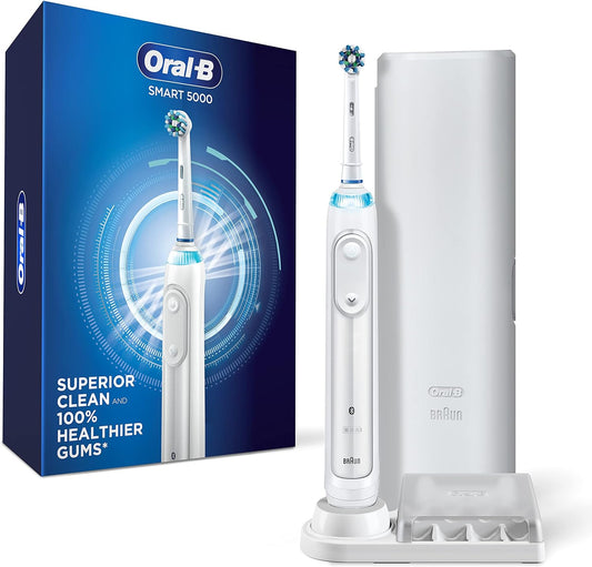 Cepillo Dental Eléctrico Oral B Pro 5000, Conexión Bletooth