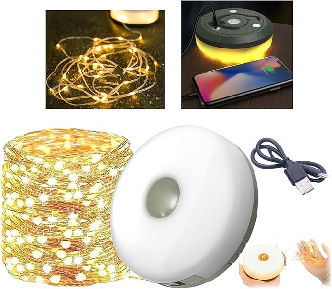 Rollo luz led recargable camping multifuncion 10m – MeelTech