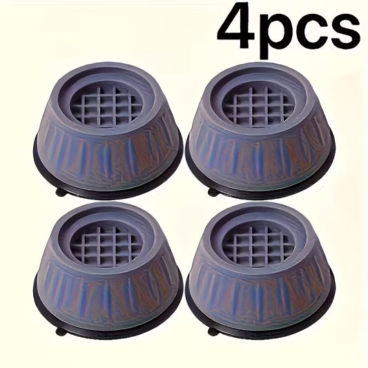 Set 4 Soportes Antivibración para Lavadora y Secadora