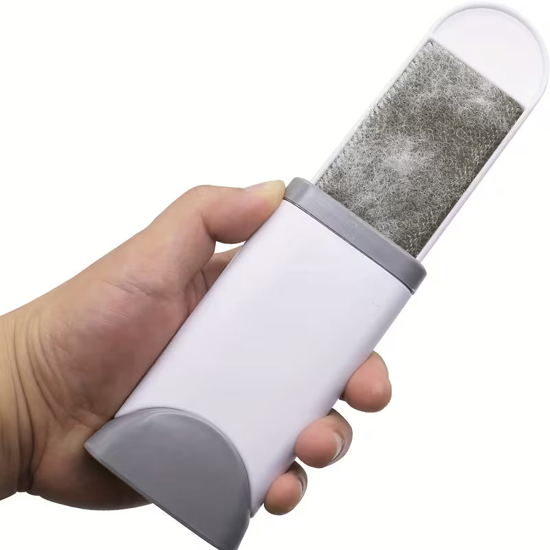 Cepillo Quita Pelusa y Pelos de Mascota con Estuche 2en1