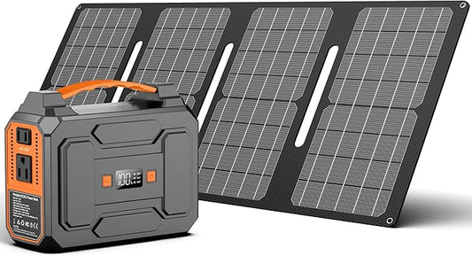 Estación de energía portátil de 60000mAh con panel solar 40W