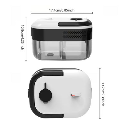 Limpiador a Vapor de Alta Presión Portátil 1L 2500W