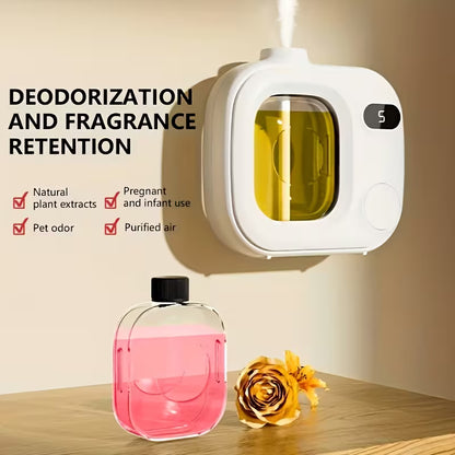 Mini Difusor de Aromaterapia Automático Recargable 5 Modos 50ml