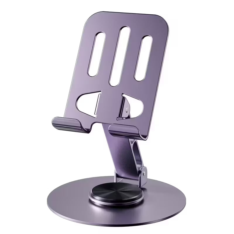 Holder Soporte de Celular Metálico Plegable con Rotación 360