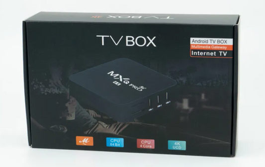 Tv Box Smart MXQ Pro 4K con 2GB de ram y 16GB de memoria interna