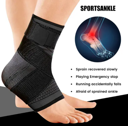Vendaje presurizado tobillera ankle soporte para la recuperación de lesiones del tobillo