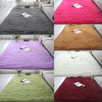 Alfombra afelpada de lujo suavidad y estilo para tu hogar en un espacio de 150x200cm 