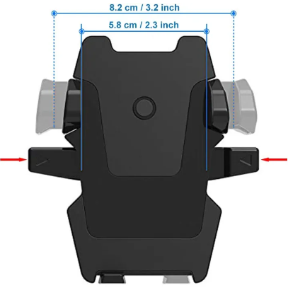 Holder soporte de celular con ventosa de sujeción para parabrisas de auto