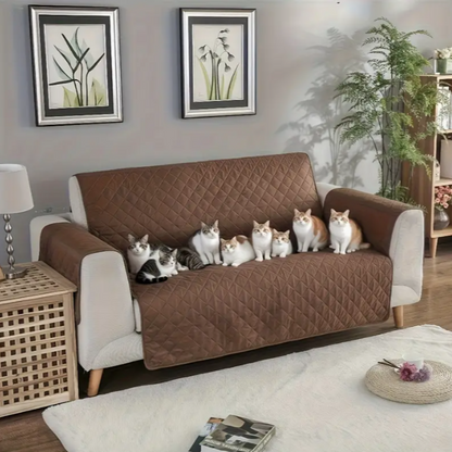 Forro Reversible Cobertor Acolchado para Sofá