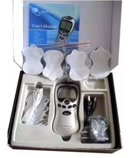 Parche Electroestimulador Terapéutico Kit de 4 Parches para Terapia Pasiva y Masaje