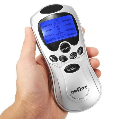 Parche Electroestimulador Terapéutico Kit de 4 Parches para Terapia Pasiva y Masaje