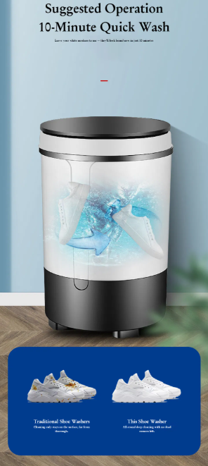 Mini Lavadora Portátil 20L con Función de Centrifugado