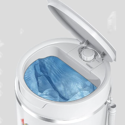 Mini Lavadora Portátil 20L con Función de Centrifugado