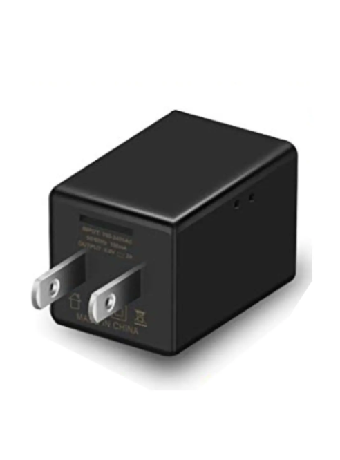 Adaptador Enchufe Espía Cámara HD WiFi con Visión Nocturna