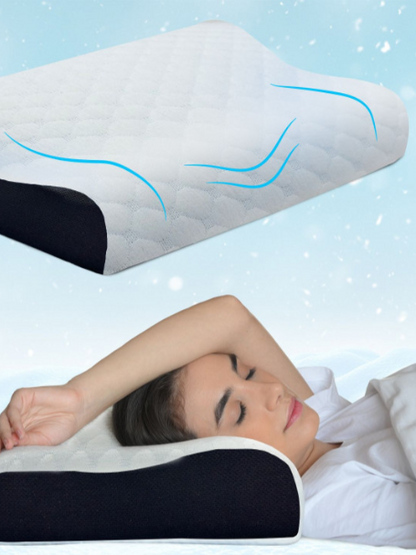 Almohada de Espuma Memoria Cervical Viscoelastica (Memory Foam)