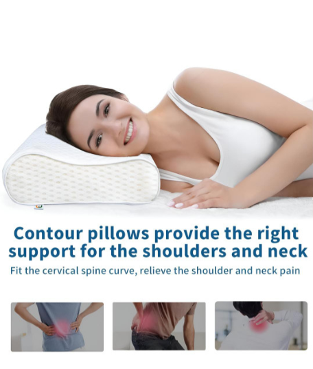 Almohada de Espuma Memoria Cervical Viscoelastica (Memory Foam)