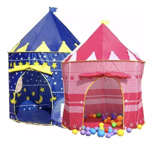 Carpa Castillo Para Juego Niños, Plegable, Portable Diversión