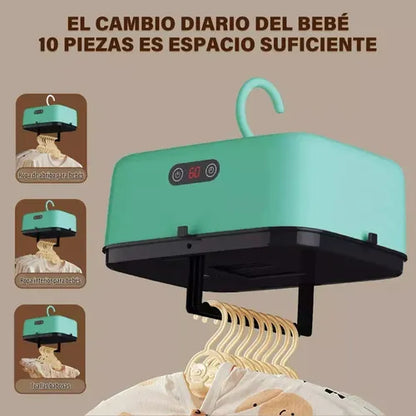 Secador De Ropa Portátil Eléctrico Plegable 520w