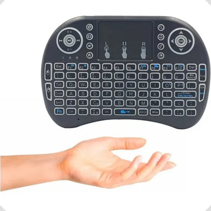 Mini Teclado TV Portatil Keyboard Con Luz