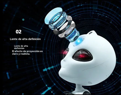Lámpara Extraterrestre Proyector Estrellas Bocina Bluetooth
