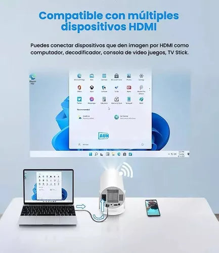 Mini Proyector Portátil 4k Android 11.0 Wifi