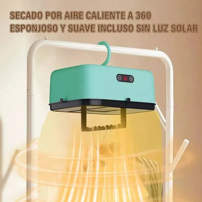 Secador De Ropa Portátil Eléctrico Plegable 520w