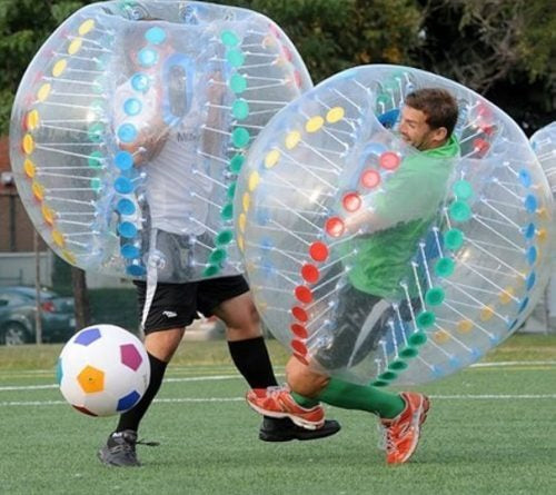 Pelota Bumper Inflable Tipo Burbuja de 1-1.5m de Altura