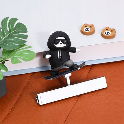 Adorno Oso Deslizante para Tablero de Auto