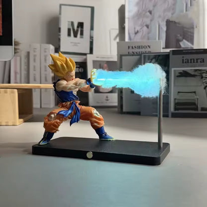 Lámpara Decorativa Magnética Goku Kamehameha