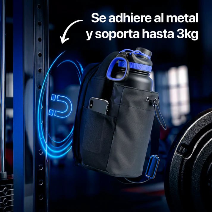 Bolso de Gimnasio con Sistema de Sujeción Magnética