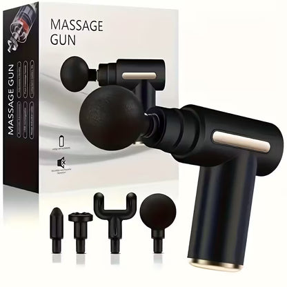 Masajeador Gun Vibrador Recargable Sistema de Relajación Muscular para Todo el Cuerpo