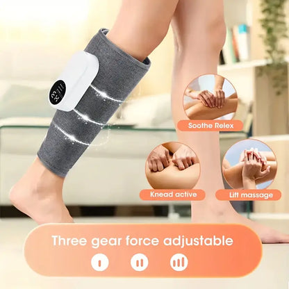 Masajeador Recargable Compresion Muscular Pantorrilla- 3 Modos