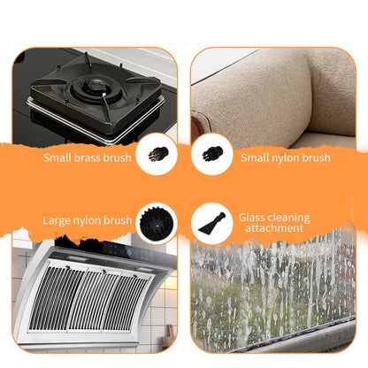 Limpiador a Vapor de Alta Presión Portátil 1L 2500W