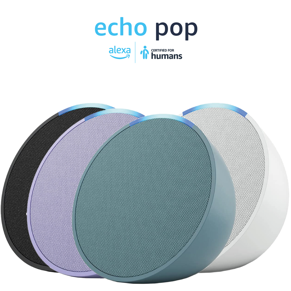 Parlante Alexa Echo Pop Amazon Sonido Compacto Definido