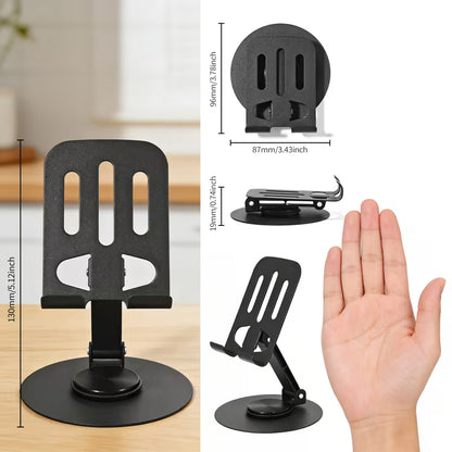 Holder Soporte de Celular Metálico Plegable con Rotación 360