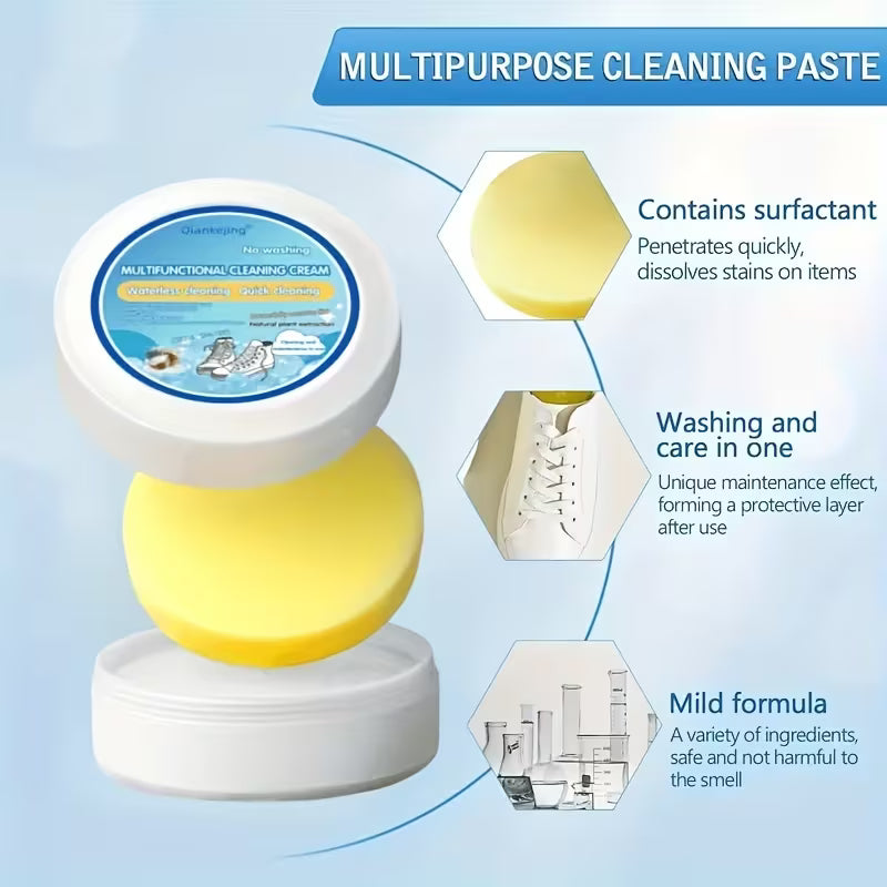 Crema Limpiadora Mágica Para Calzado Multiusos 260g