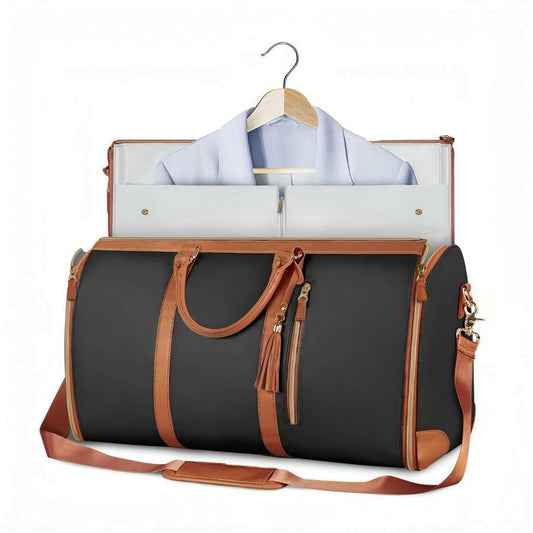 Bolsa Plegable De Lona 2 en 1 Para Viaje de Gran Capacidad