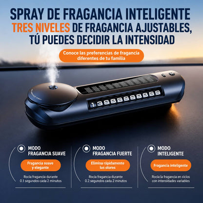 Difusor Solar con Luz Rítmica RGB y Sensor de Vibración