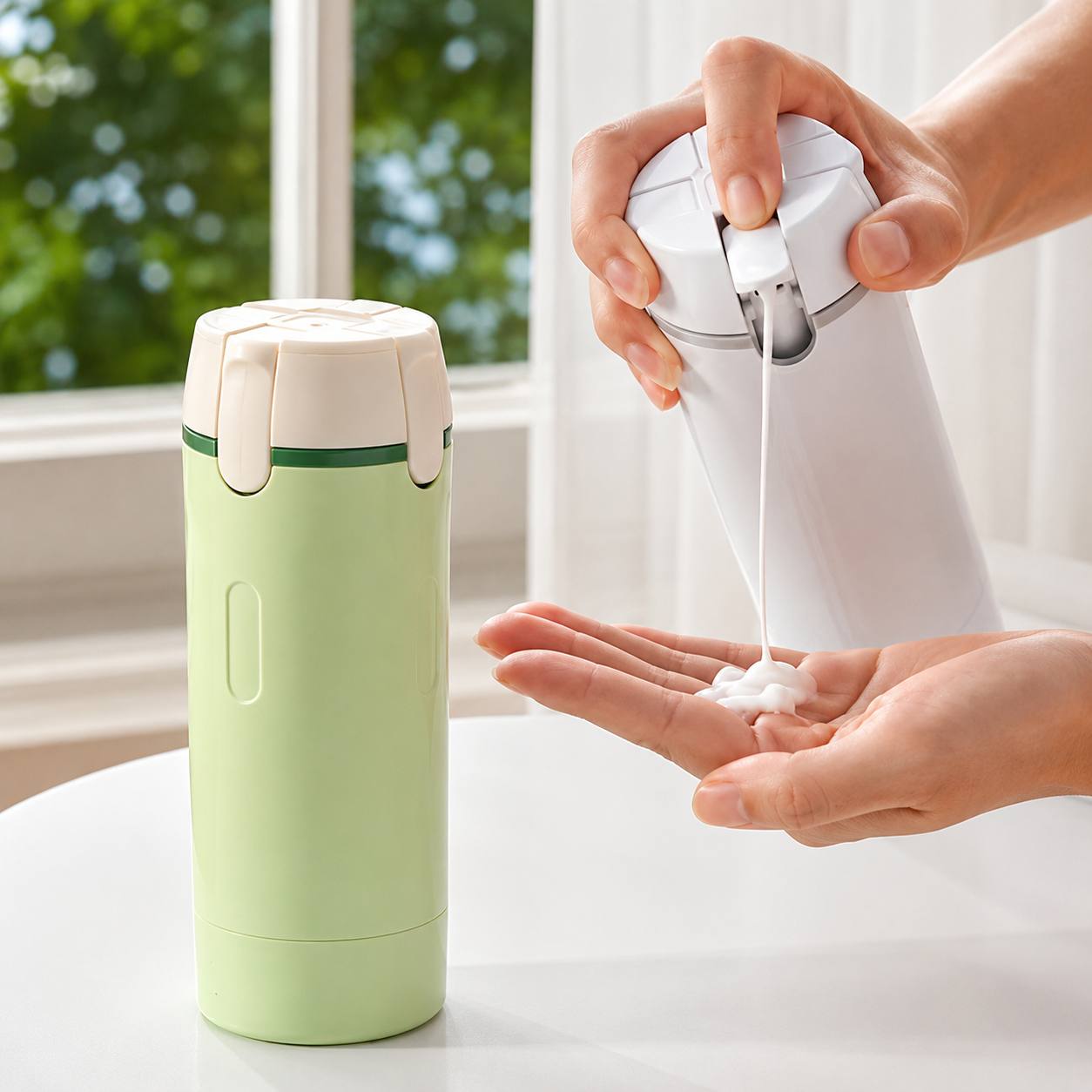 Dispensador de Viaje 4 en 1 Botella Organizadora 30ml