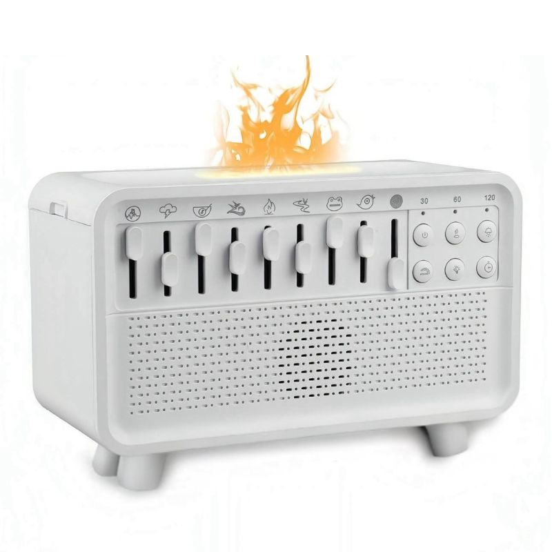 Difusor Humidificador Ambiental con 8 Sonidos Relajantes + Parlante Bluetooth