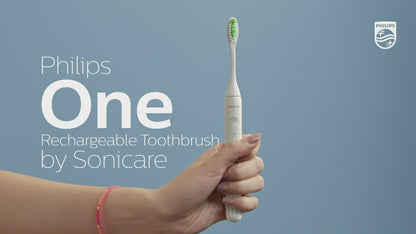 Cepillo Dental Philips One de Sonicare HY1200 Incluye 2 Repuestos