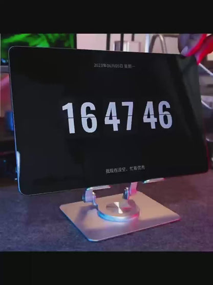 Holder Metálico Giratorio 360° Soporte Ajustable y Plegable para Tablets