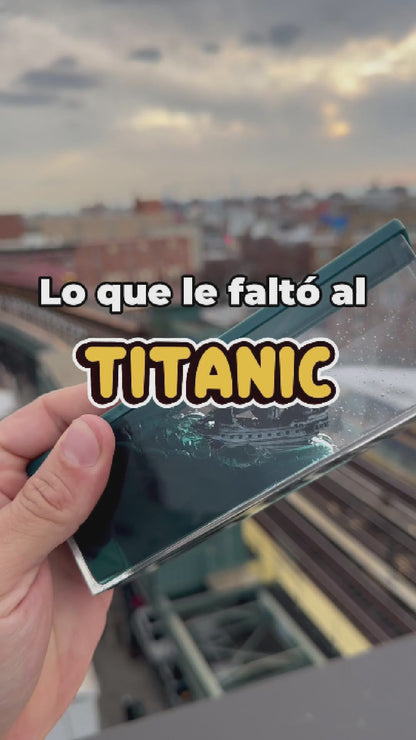 Barco Fantasma Perla Negra Flotante Cubierta de Acrílico
