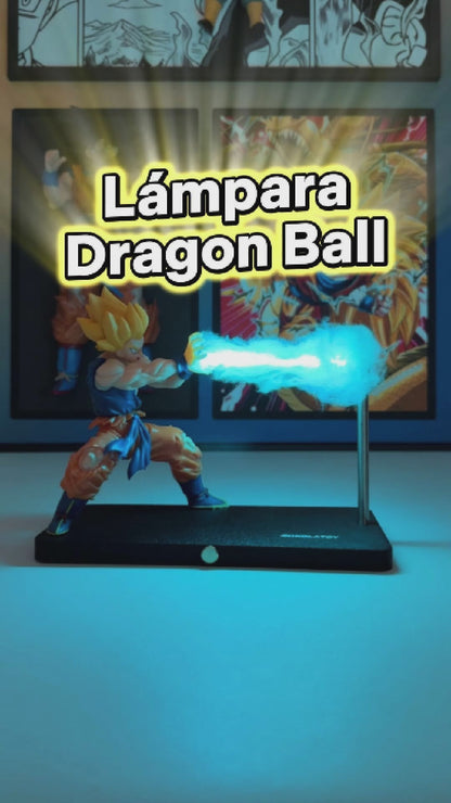 Lámpara Decorativa Magnética Goku Kamehameha
