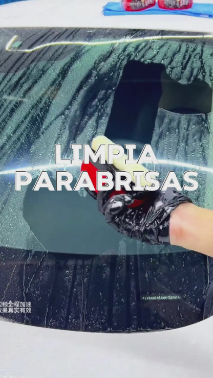 Esponja Limpia Parabrisas 120ml Eliminador de Grasa y Manchas